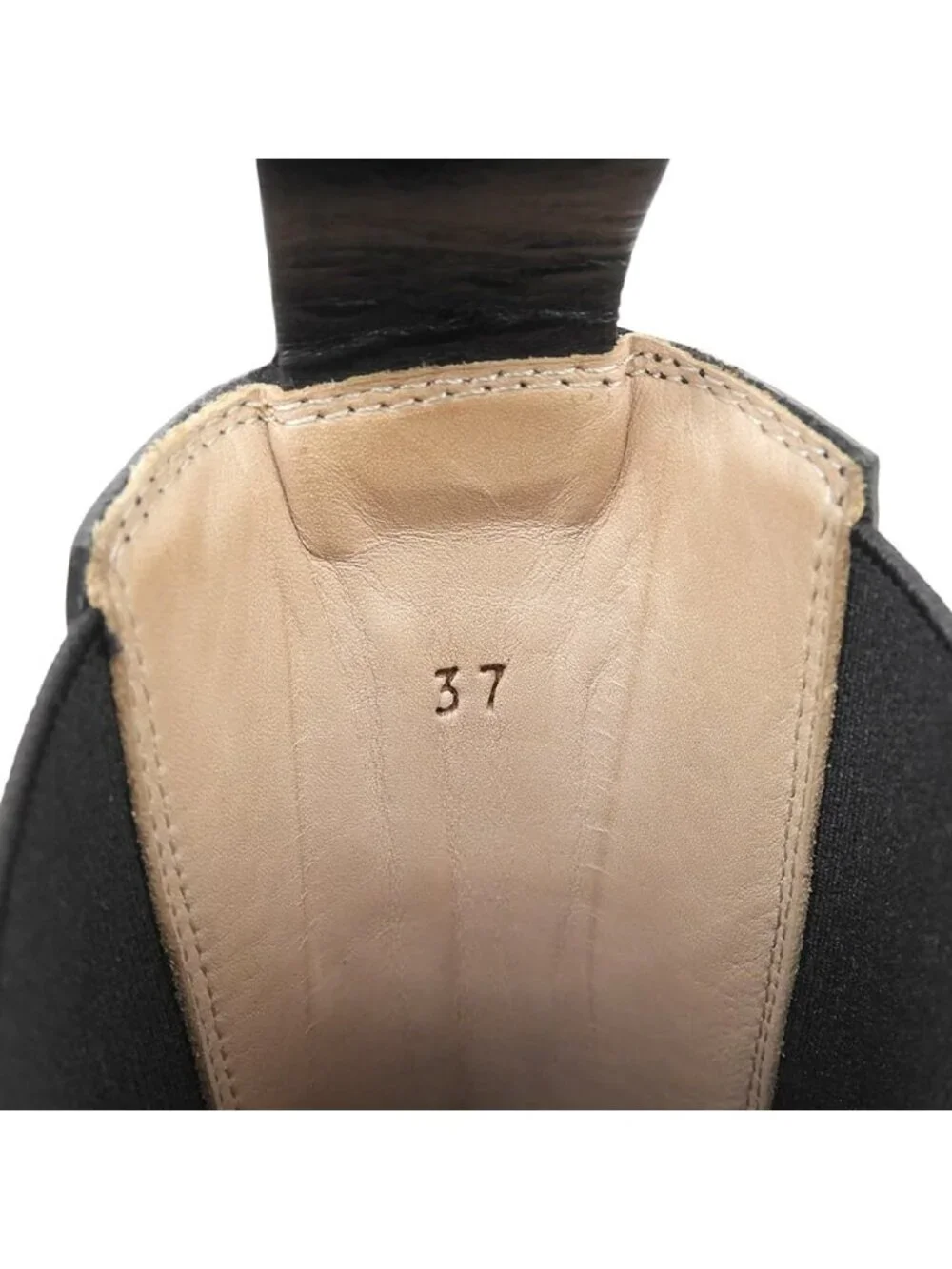 Bottega Veneta Lug Side Gore Boots Chelsea Shoes Black